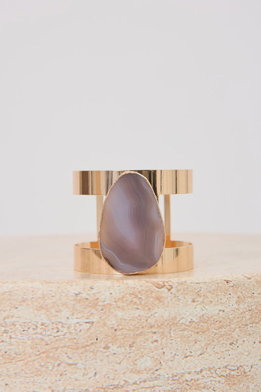 Statement Agate Cuff
