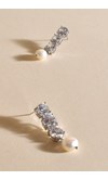 Madonna Pearl Jewel Drop Earrings
