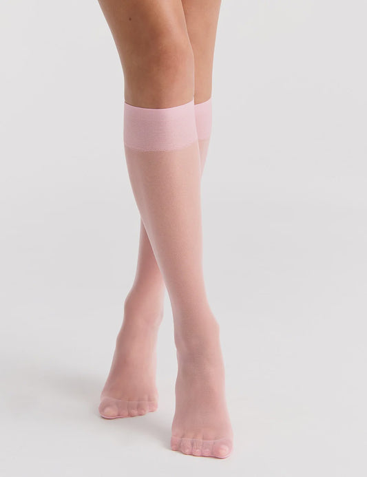 Coloured Sheer Knee High - Ballet