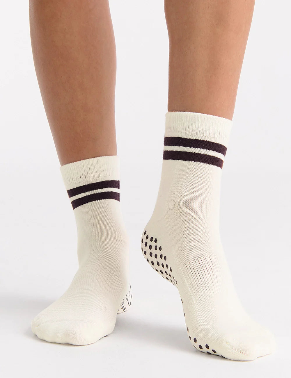 Organic Cotton Grip Crew Sock
