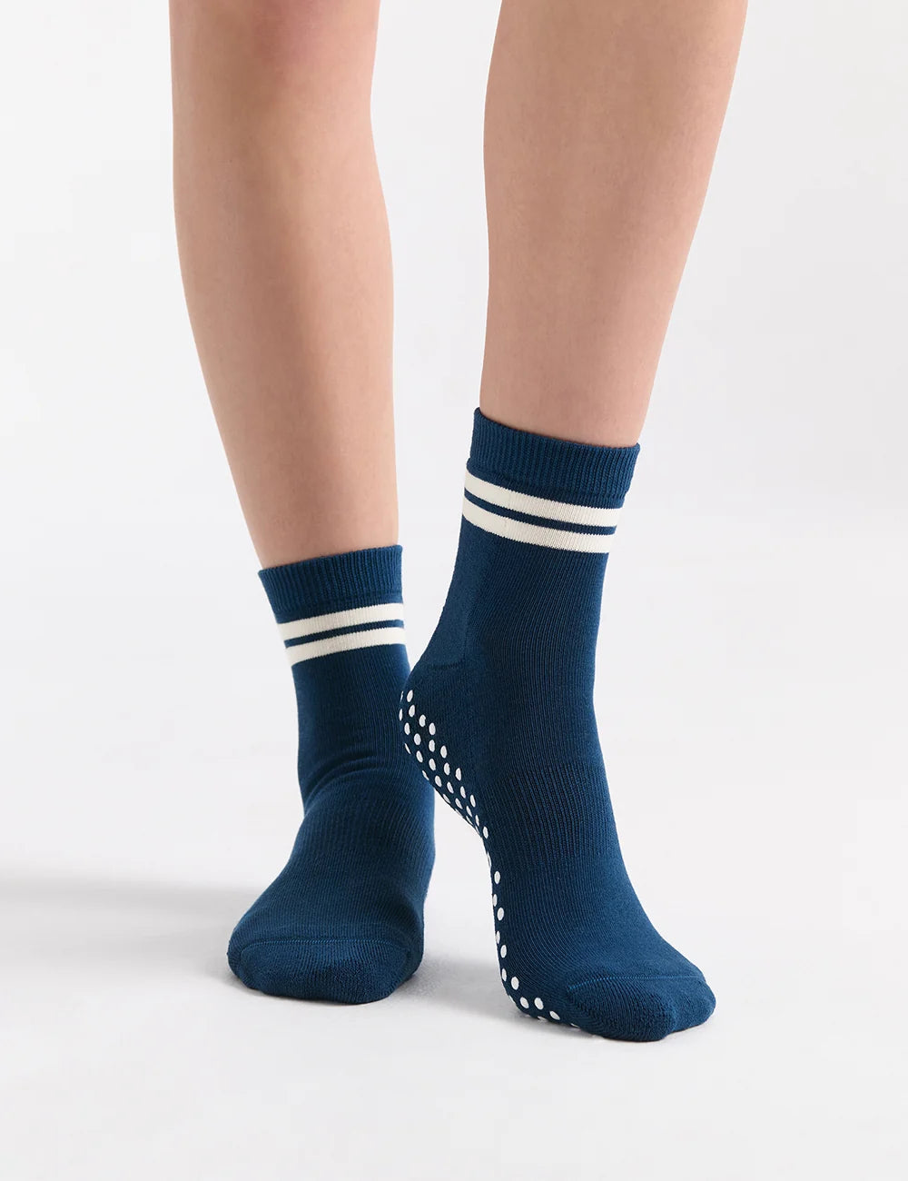Organic Cotton Grip Crew Sock