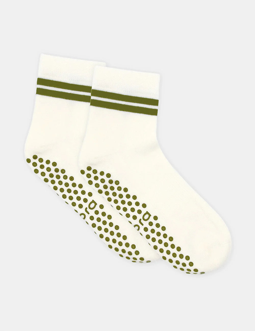 Organic Cotton Grip Crew Sock