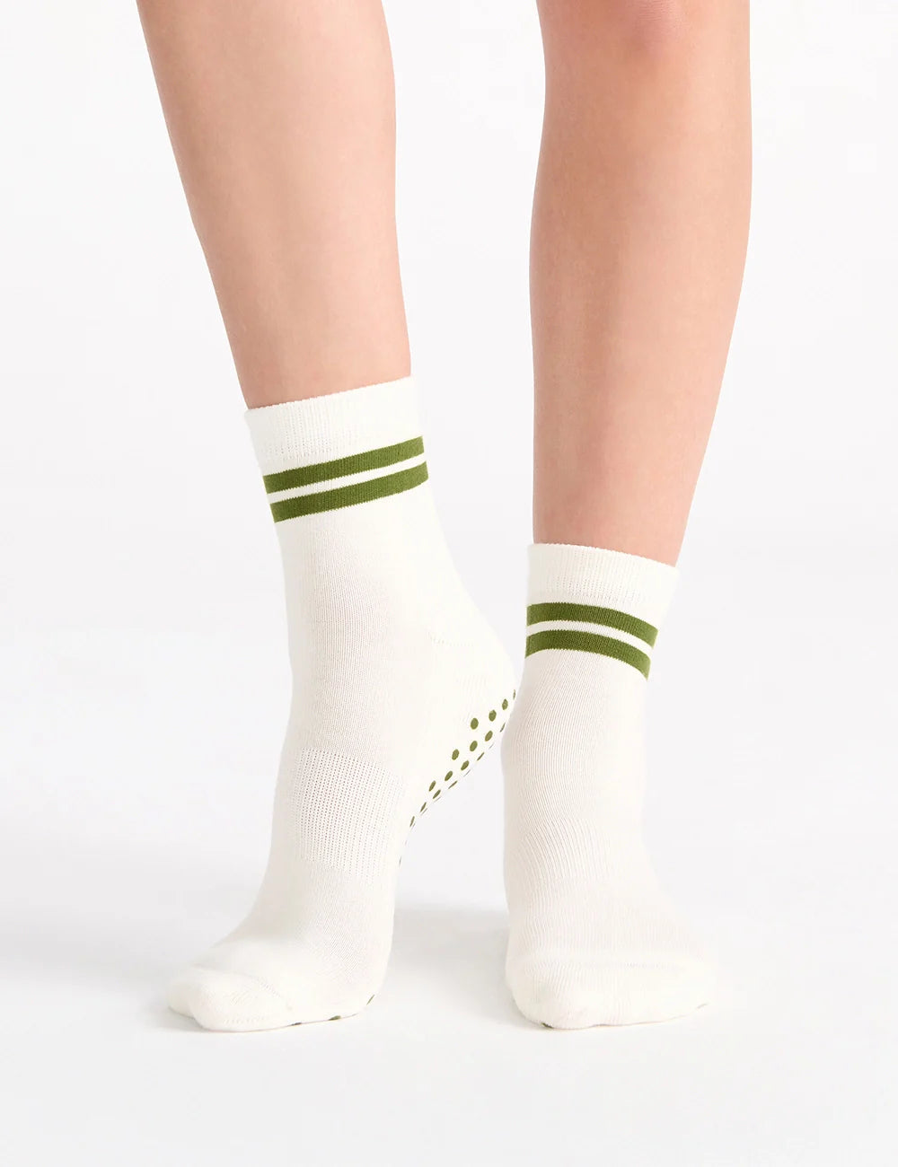 Organic Cotton Grip Crew Sock