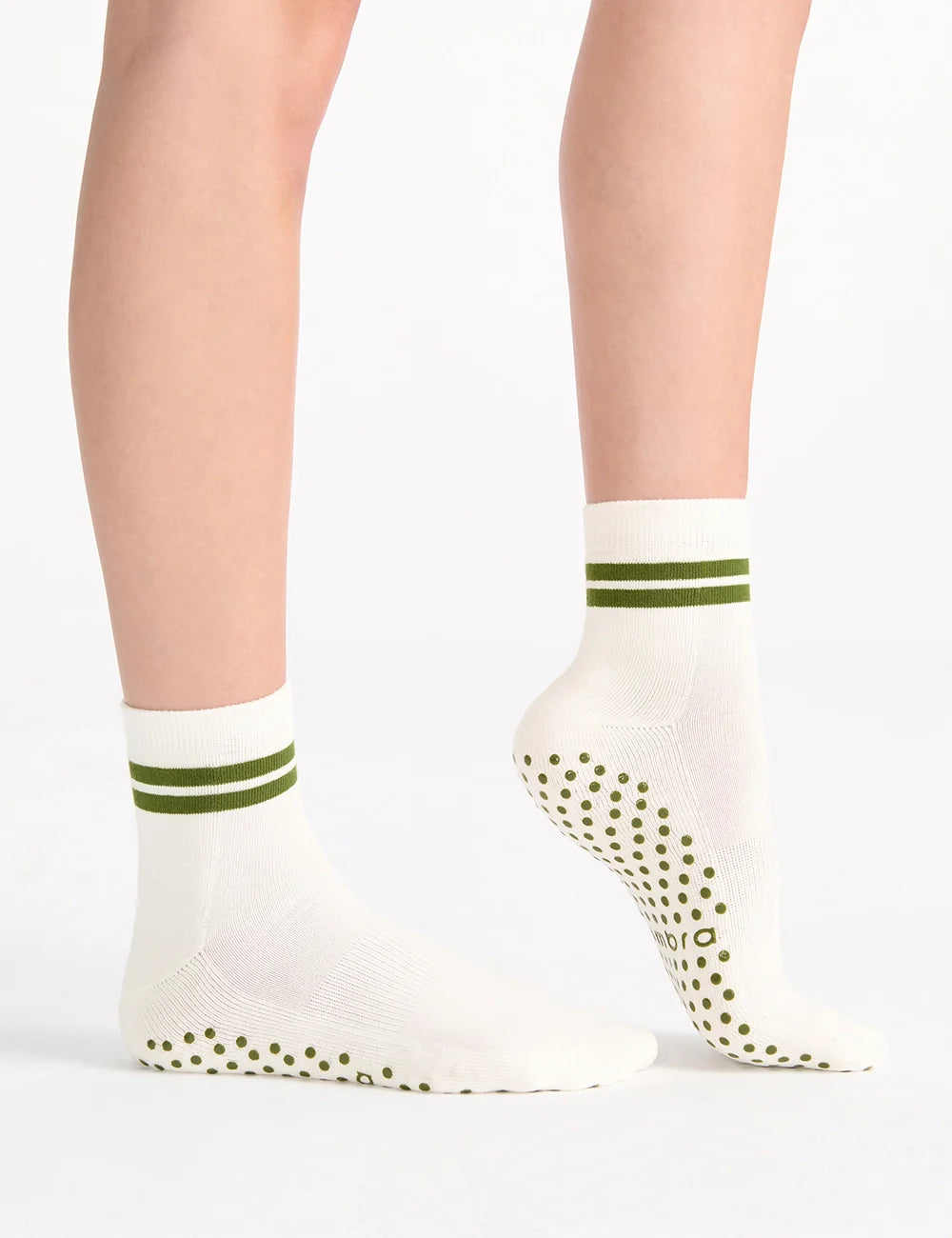 Organic Cotton Grip Crew Sock