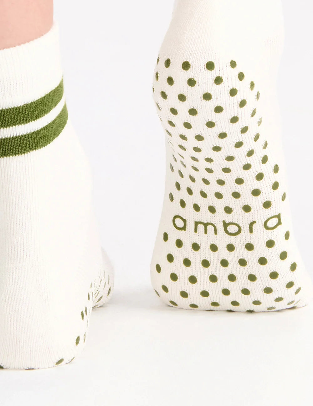 Organic Cotton Grip Crew Sock