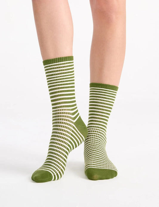 Organic Cotton Stripe Crew