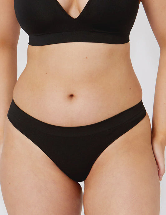 Bare Essentials G-String - Black