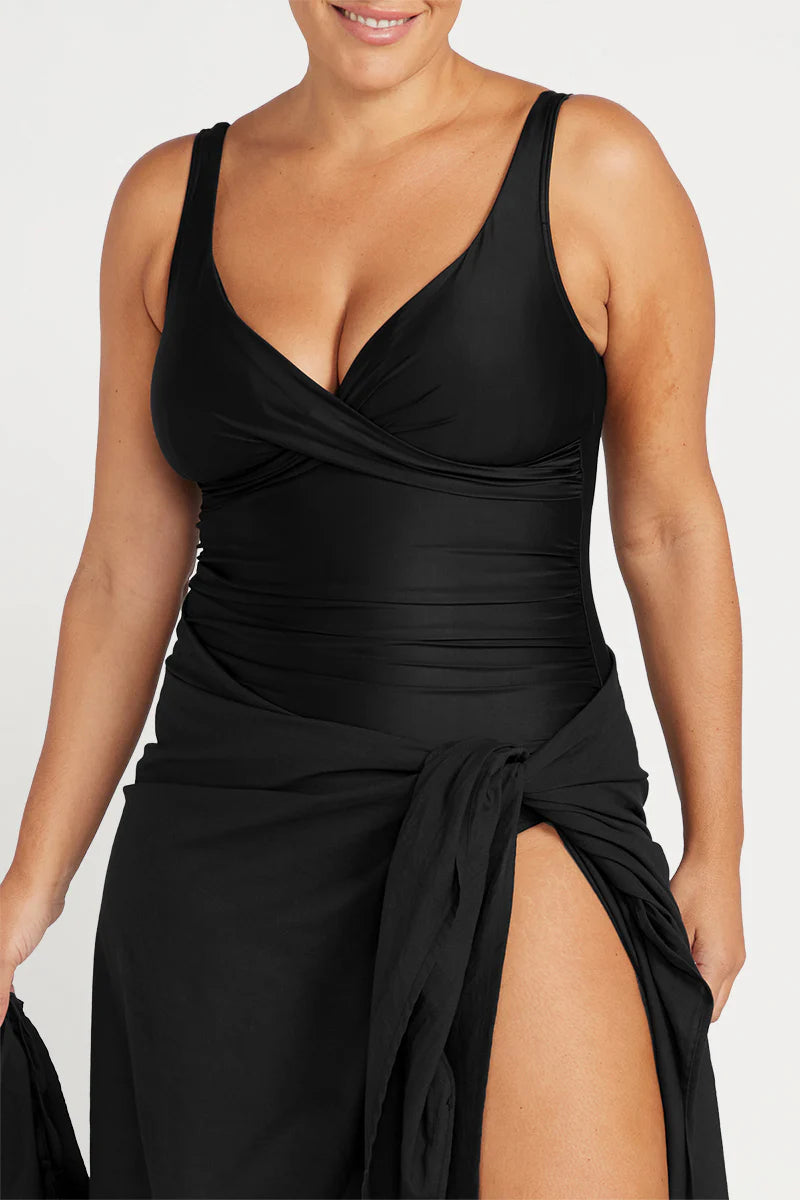 Black Hues Delacroix Multifit Cup One Piece Swimsuit