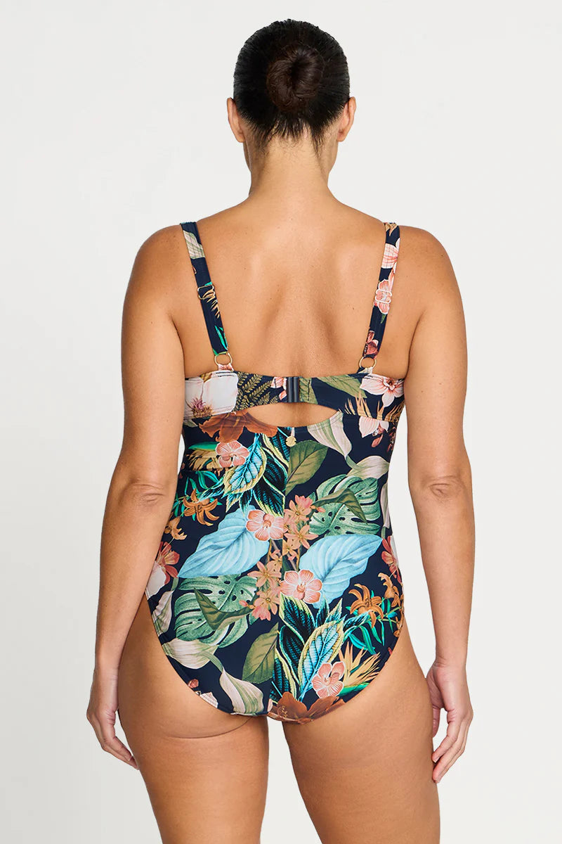 Cezanne D - E Cup Underwire One Piece in Into the Saltu