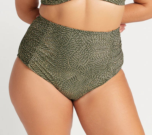 Onda Perspective Raphael High Waist Ruched Swim Pant