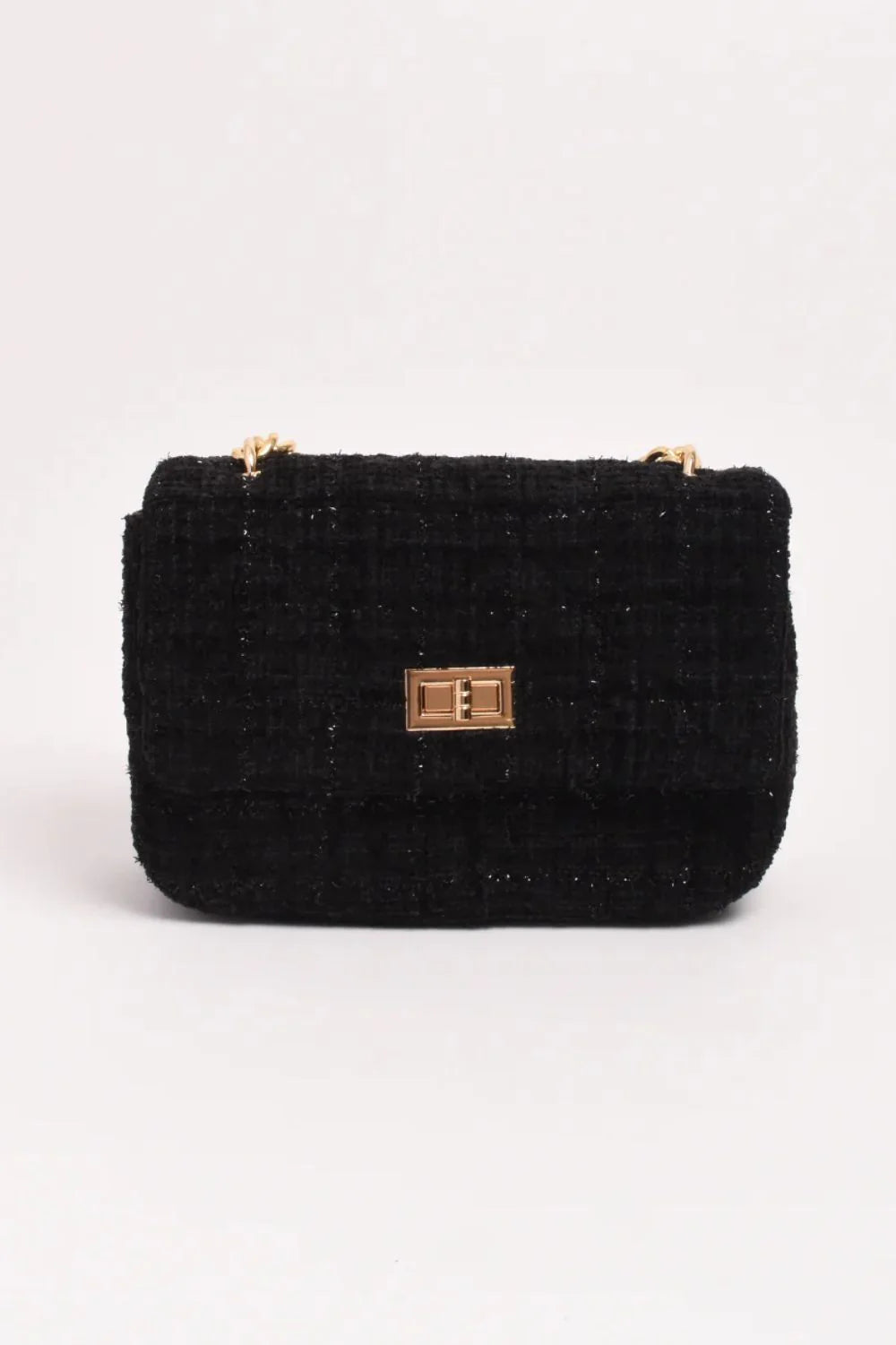Esme Tweed Small Bag in Black