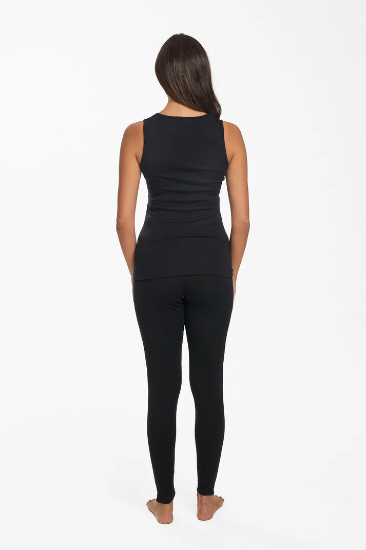 Baselayers Pure Wool Rib Vest