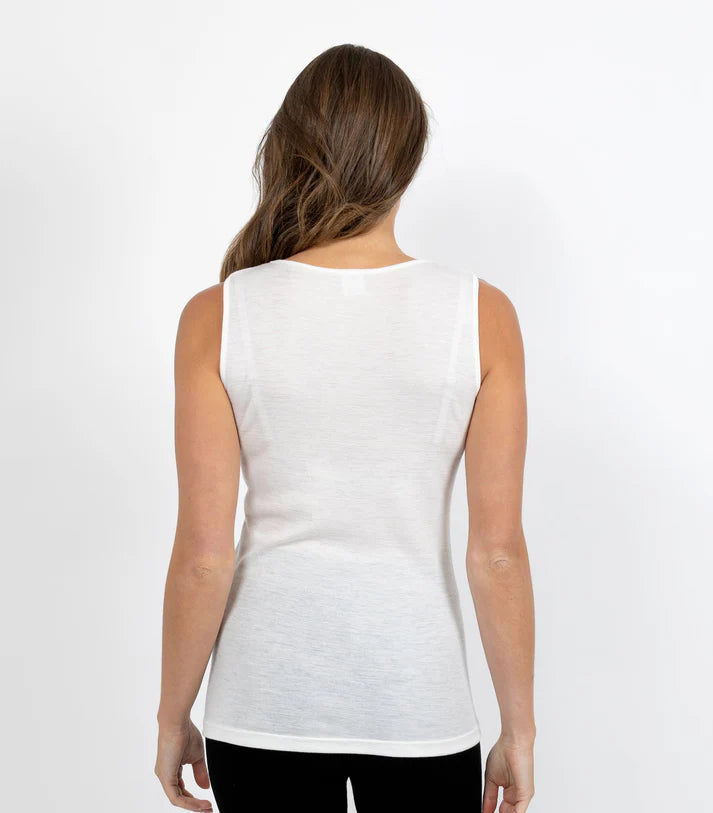Baselayers Pure Wool Rib Vest