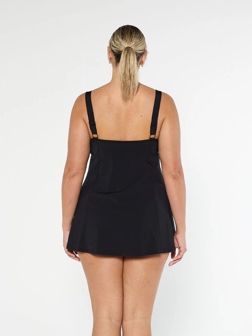Carnival Chlorine Resistant Wide Strap Swim Dress