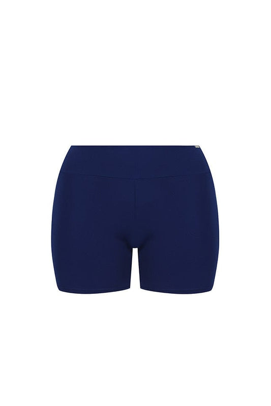 Chlorine Resistant Navy Boyleg Swim Shorts