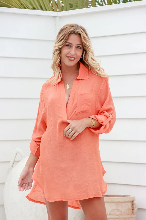 Beach Cover Up Shirt