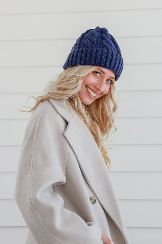 Cable Knit Beanie