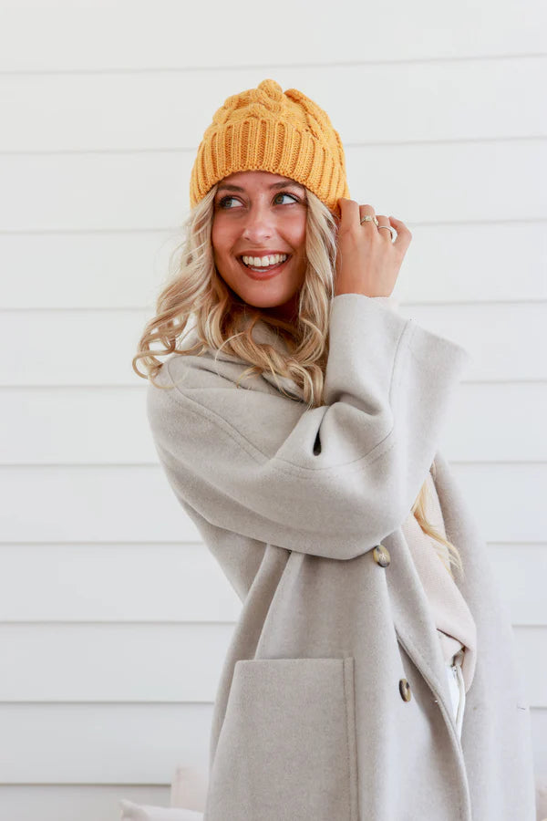 Cable Knit Beanie