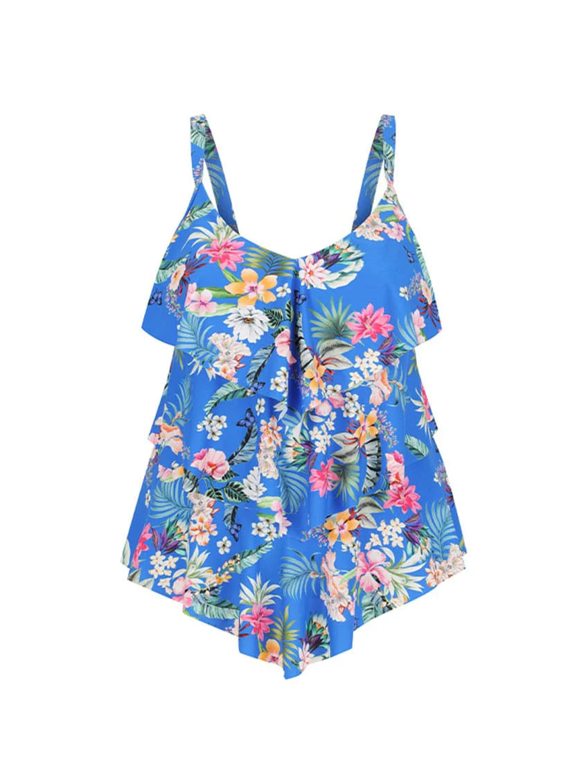 Florida 3 Tier Tankini Top