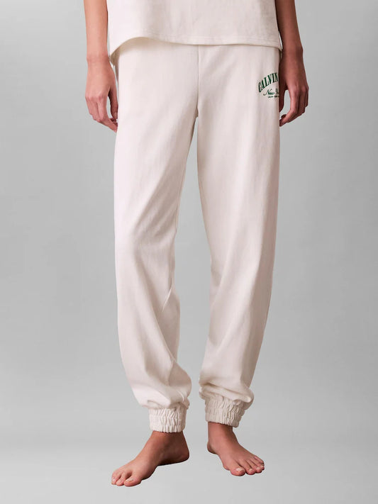 Cotton Heritage Logo Lounge Joggers in Tofu