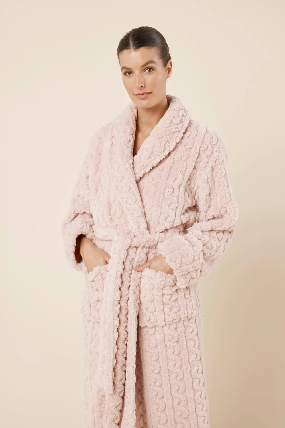 Gabriella Plush Long Robe