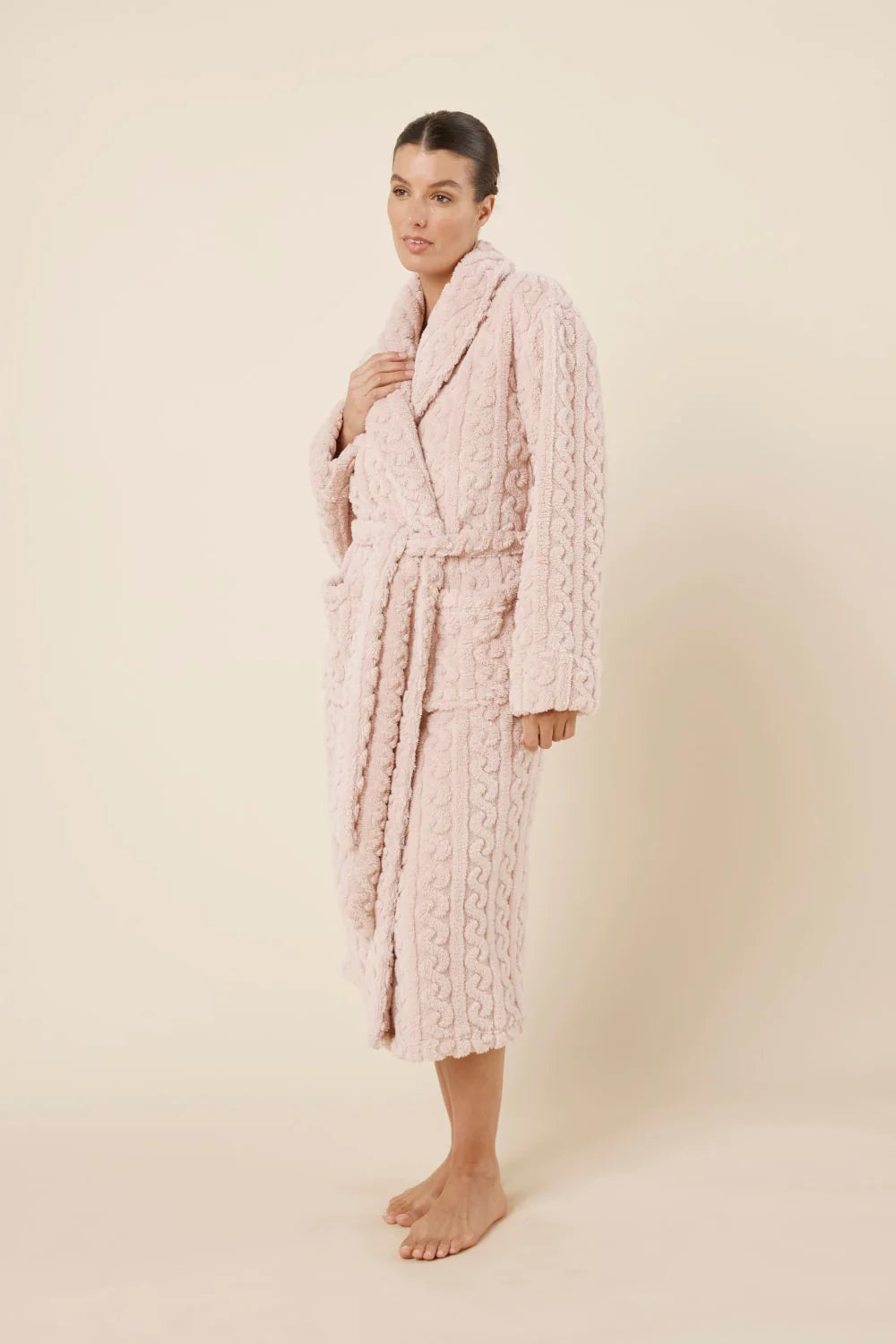 Gabriella Plush Long Robe