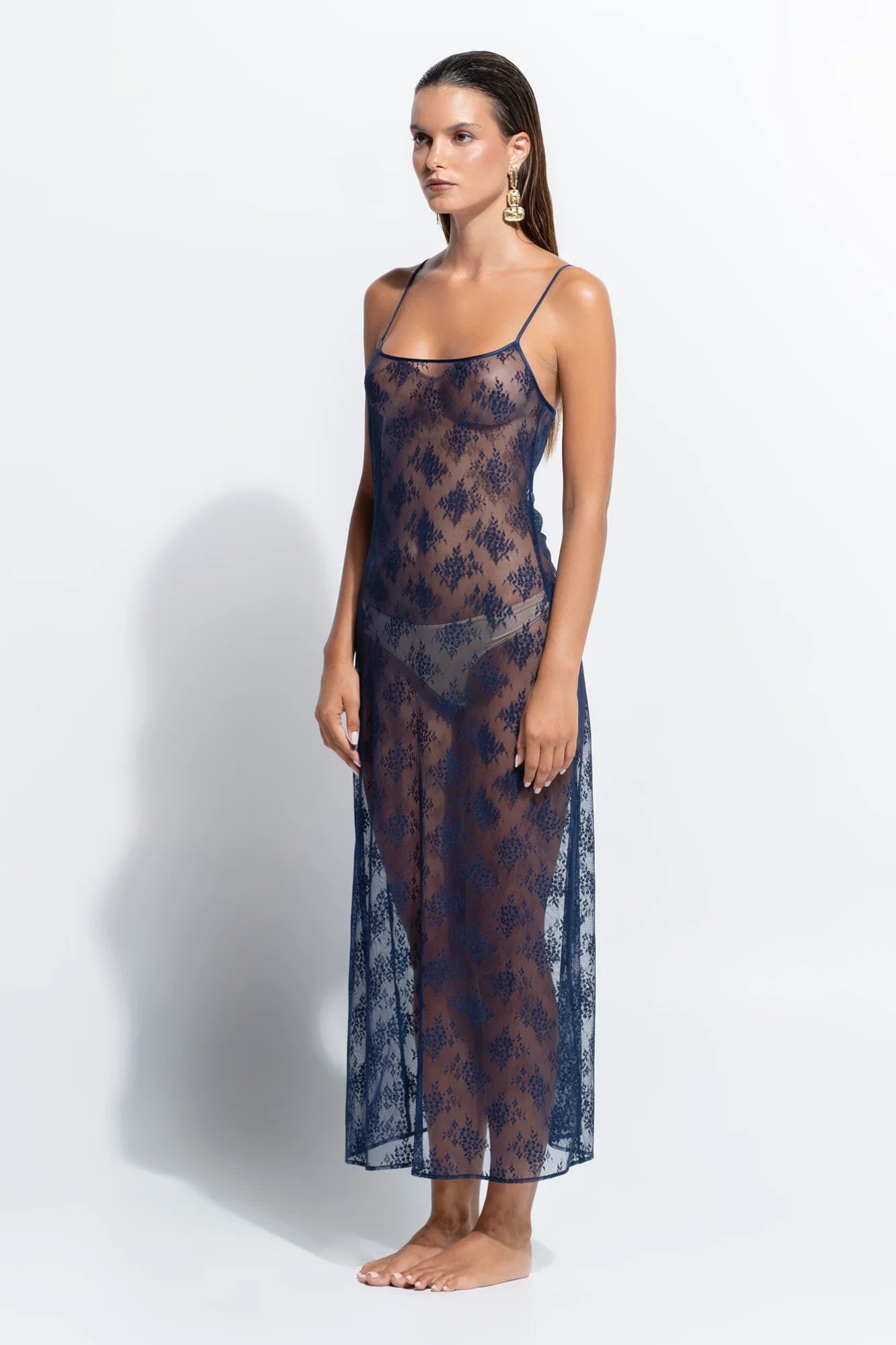 Riley Slip in Midnight