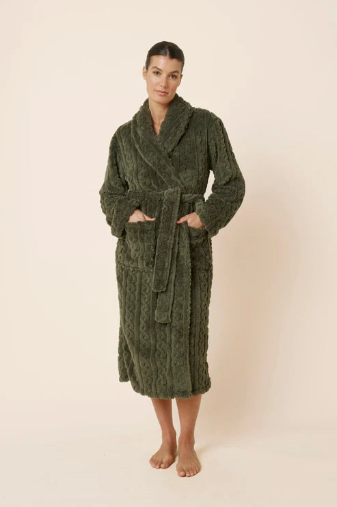 Gabriella Plush Long Robe