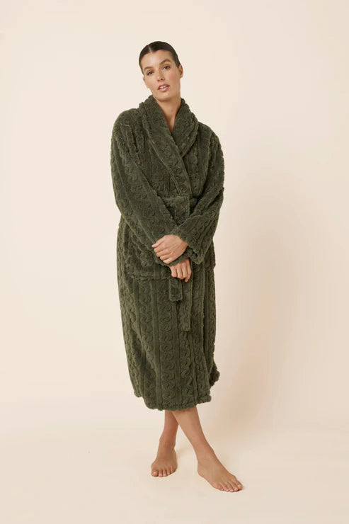 Gabriella Plush Long Robe