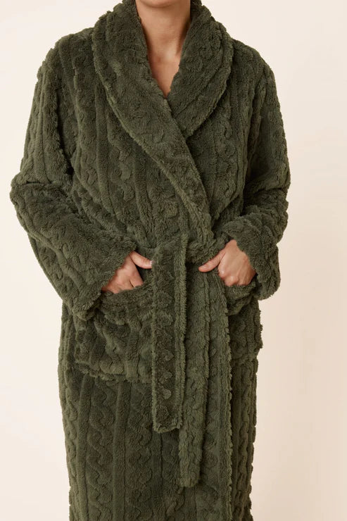 Gabriella Plush Long Robe