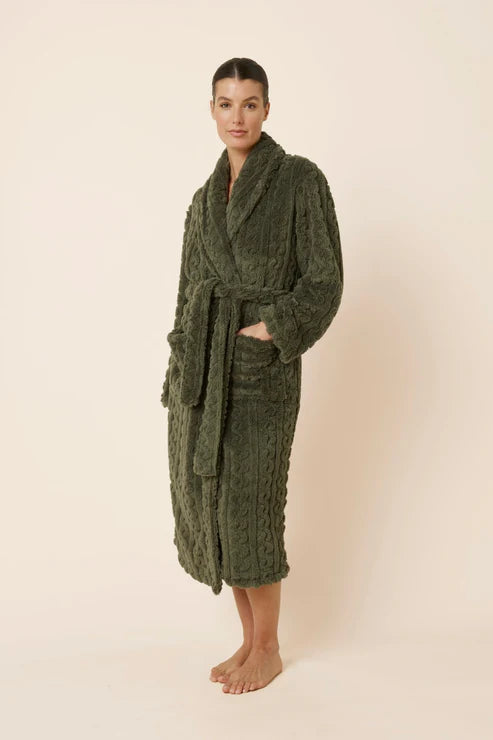 Gabriella Plush Long Robe