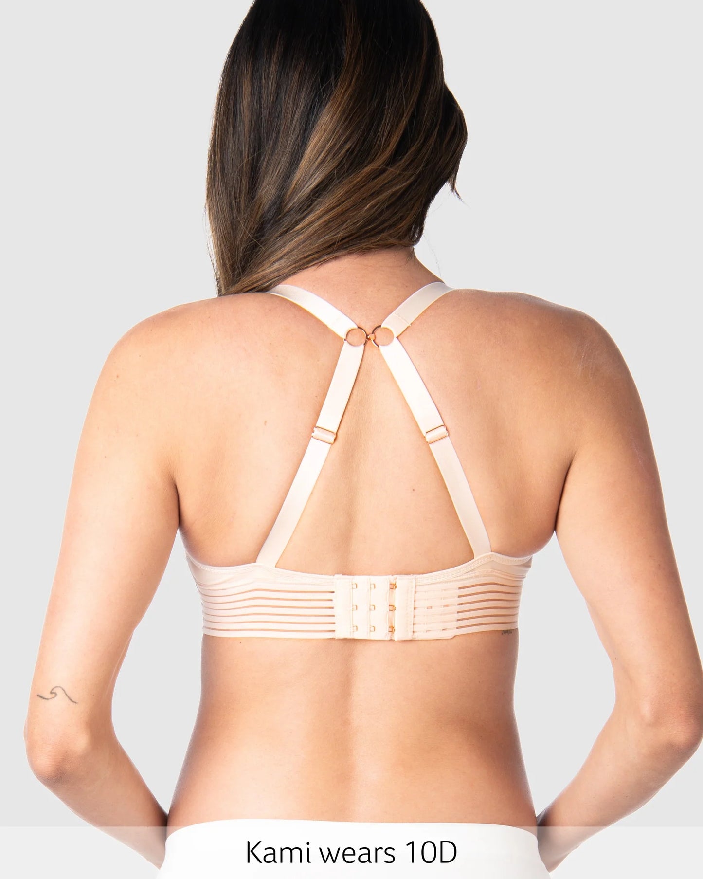 Ambition T-Shirt Nursing Bra in Shell