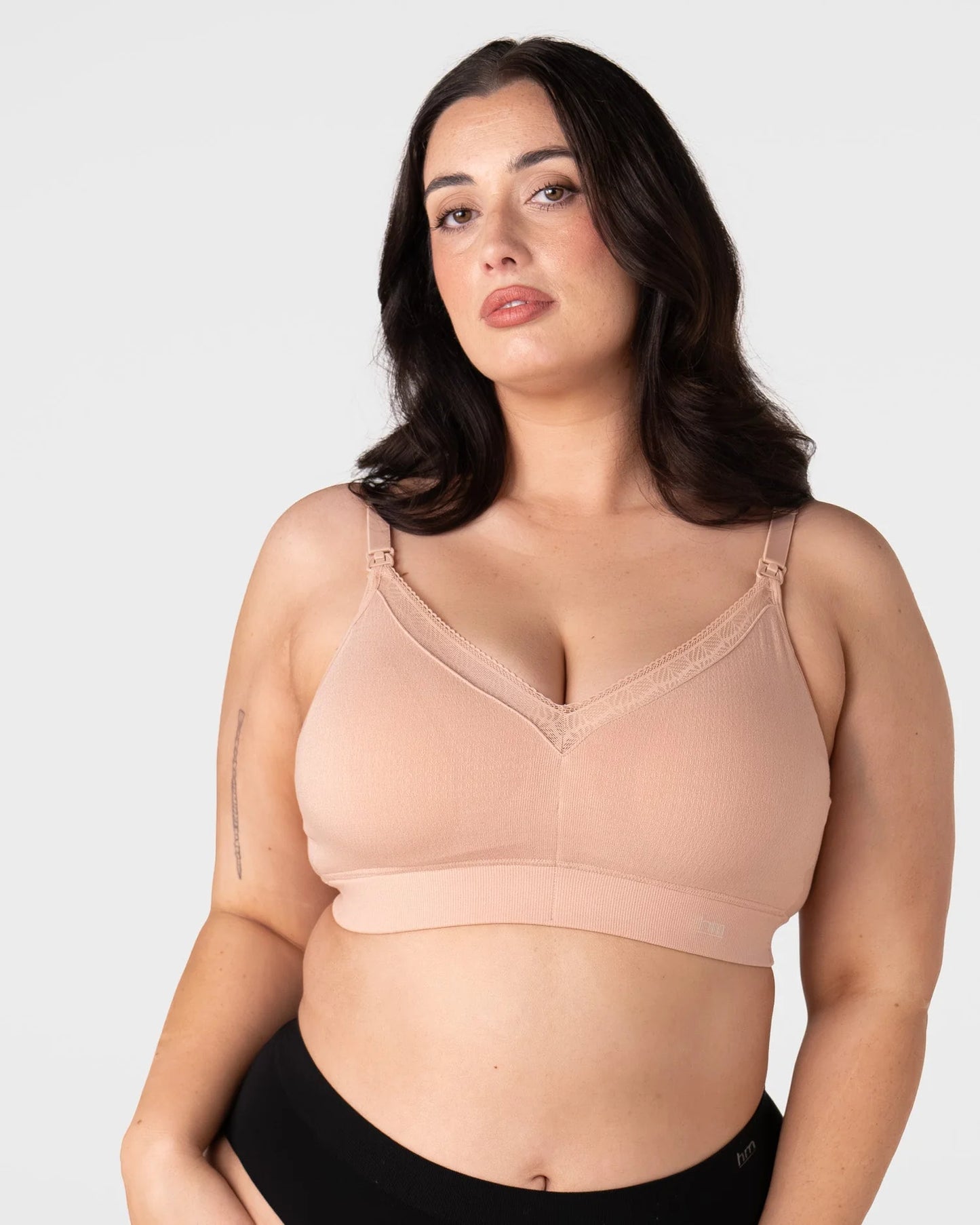 Caress FlexFit Nursing Bra - Cashmere Busty