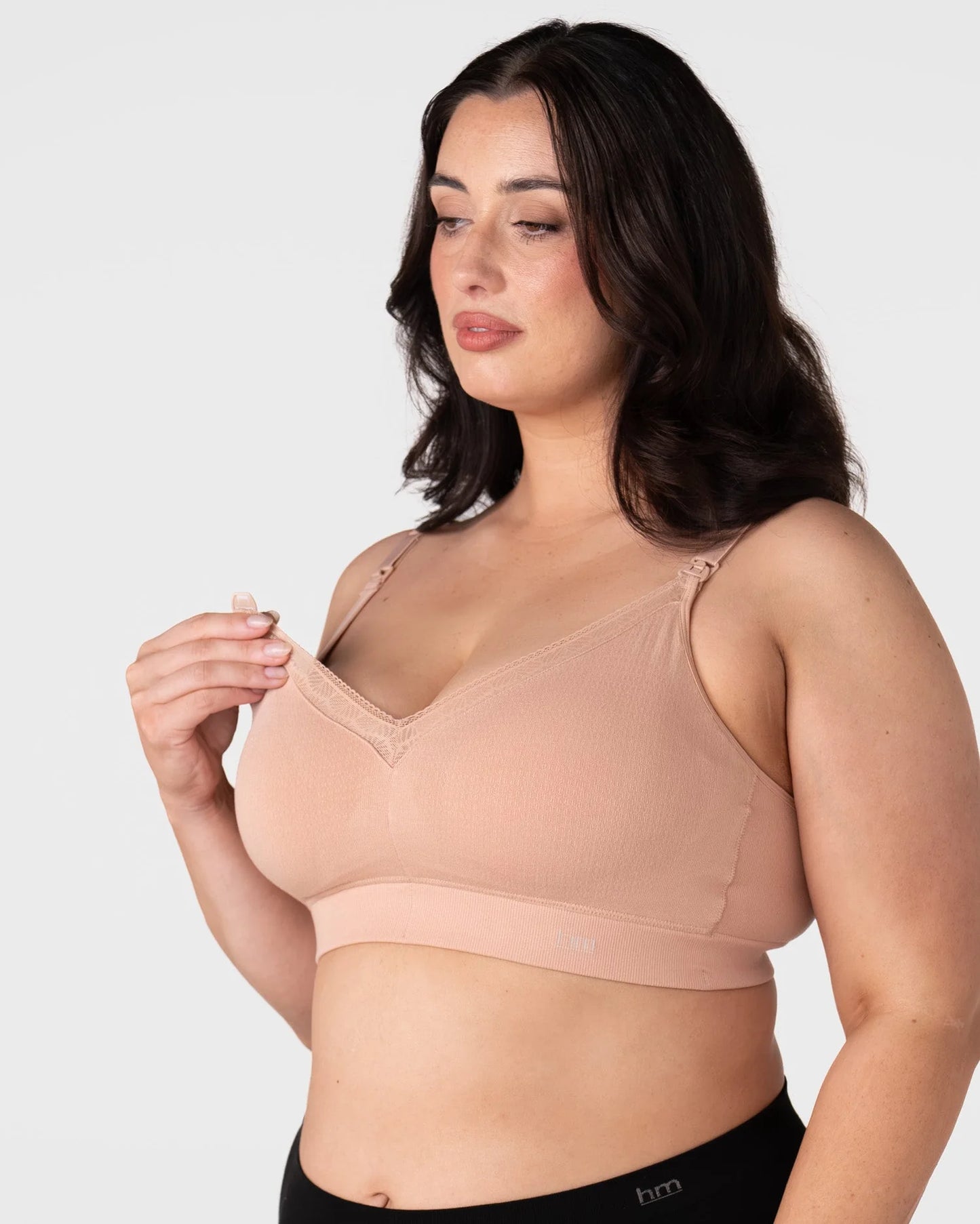 Caress FlexFit Nursing Bra - Cashmere Busty
