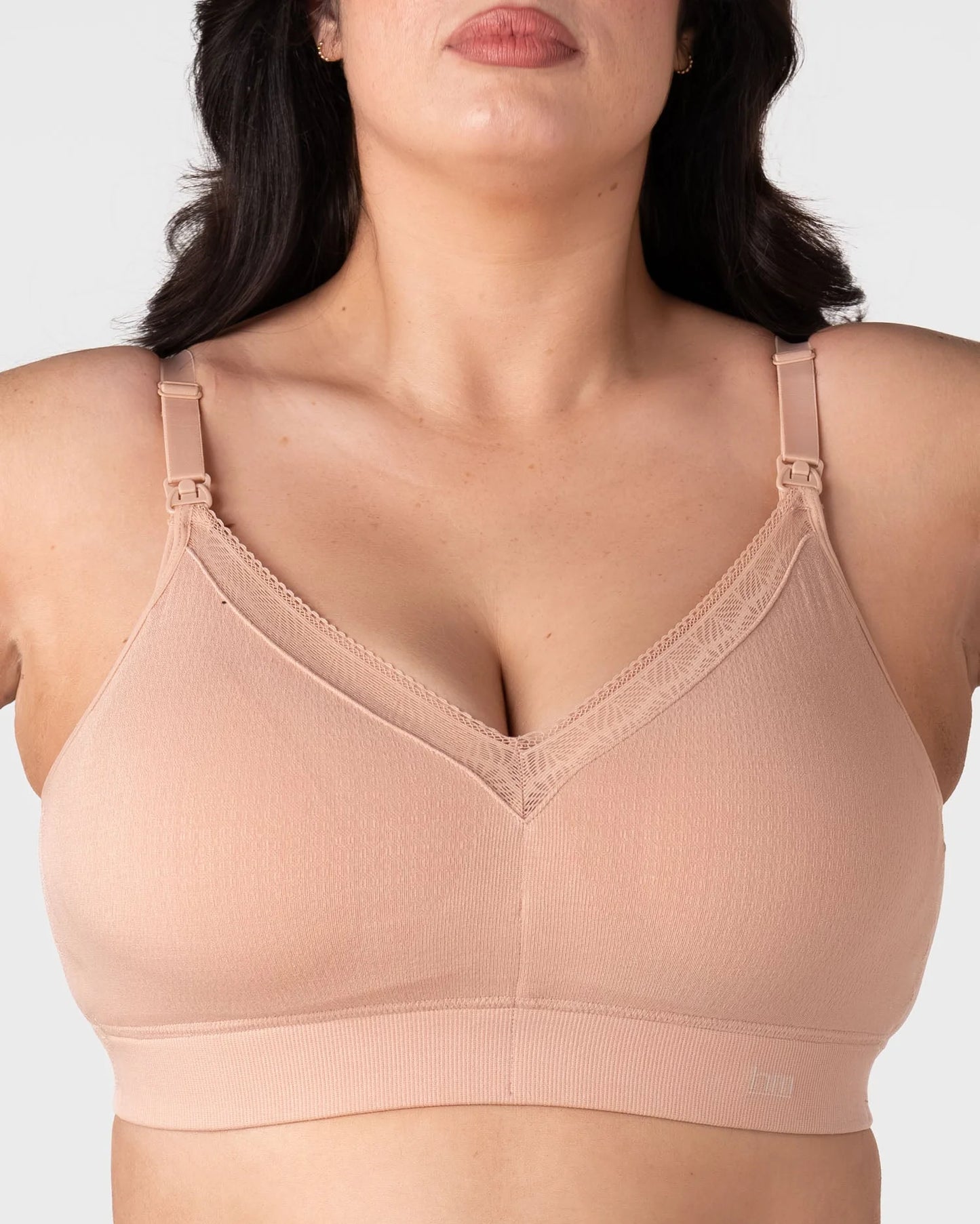 Caress FlexFit Nursing Bra - Cashmere Busty
