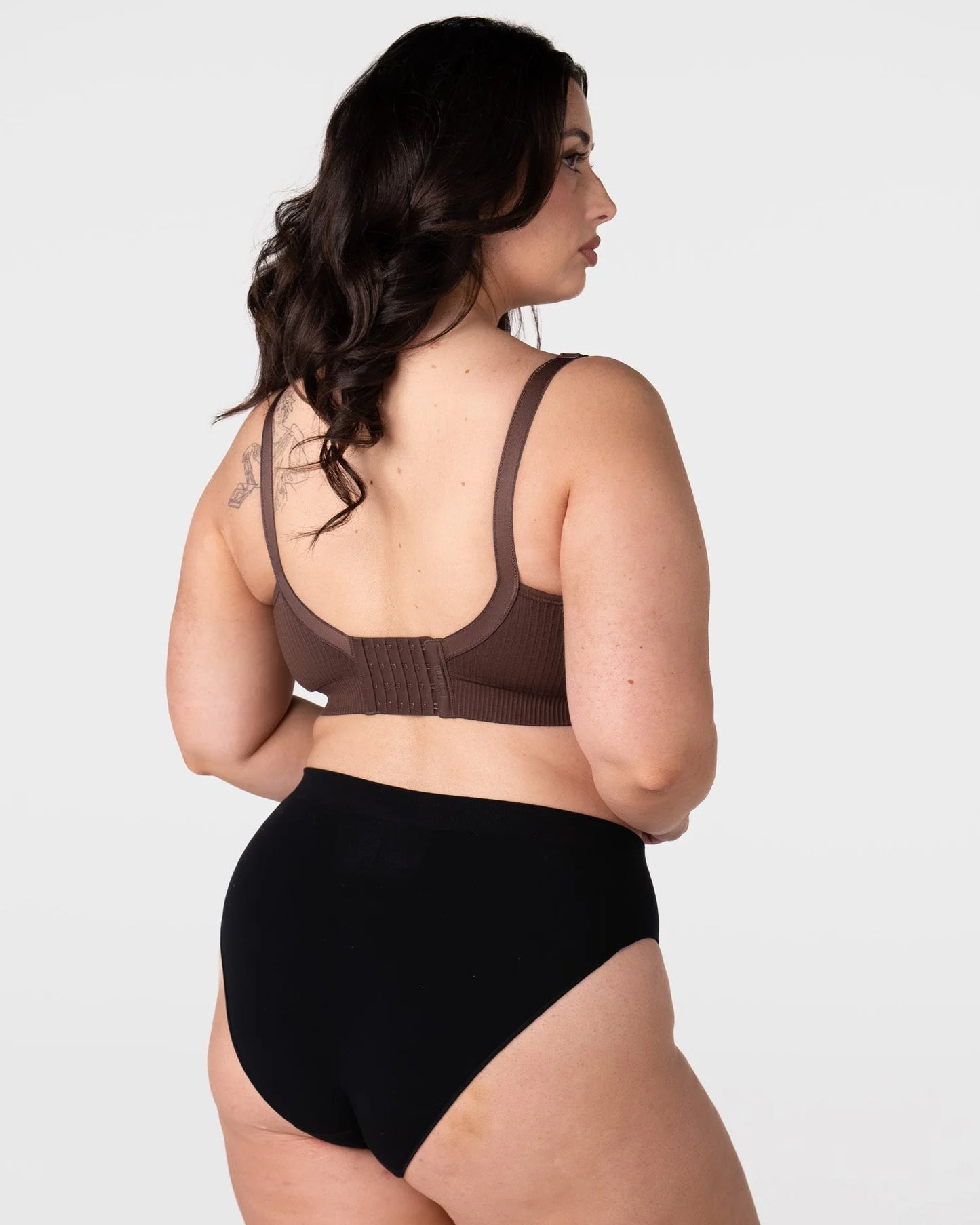 My Everyday FlexFit Nursing Bra in Chocolate - Busty