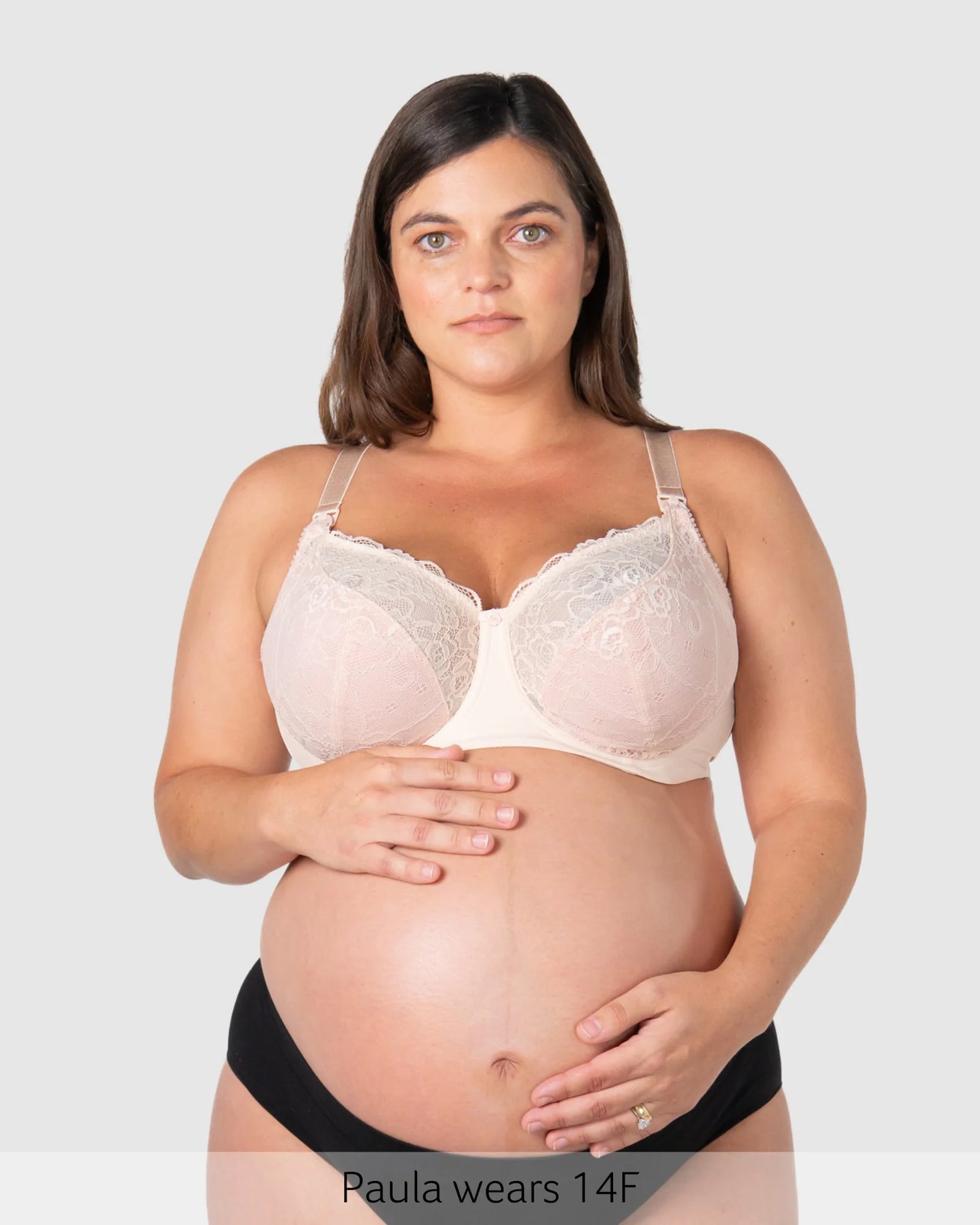 Temptation Full Cup Nursing Bra - Powder