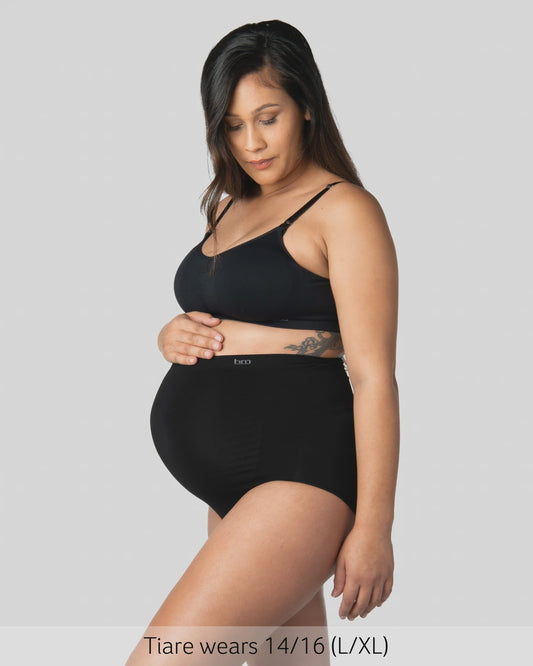 My Necessity Seamless Maternity Brief in Black