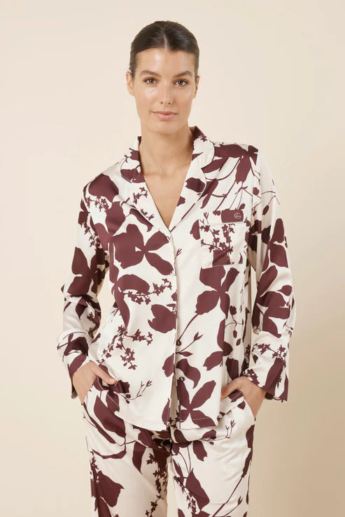 Ivy Silky Satin PJ set