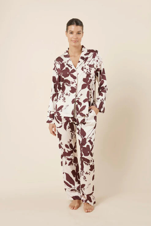 Ivy Silky Satin PJ set