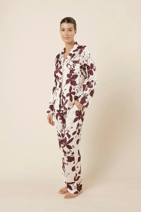 Ivy Silky Satin PJ set