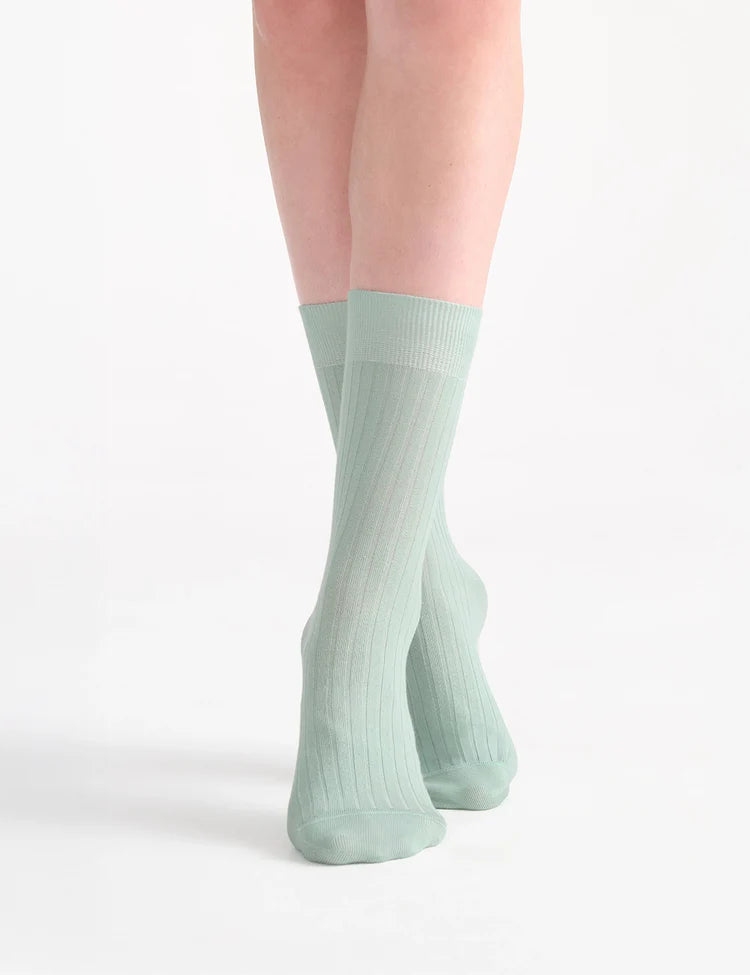 IDA CLASSIC RIB CREW SOCK