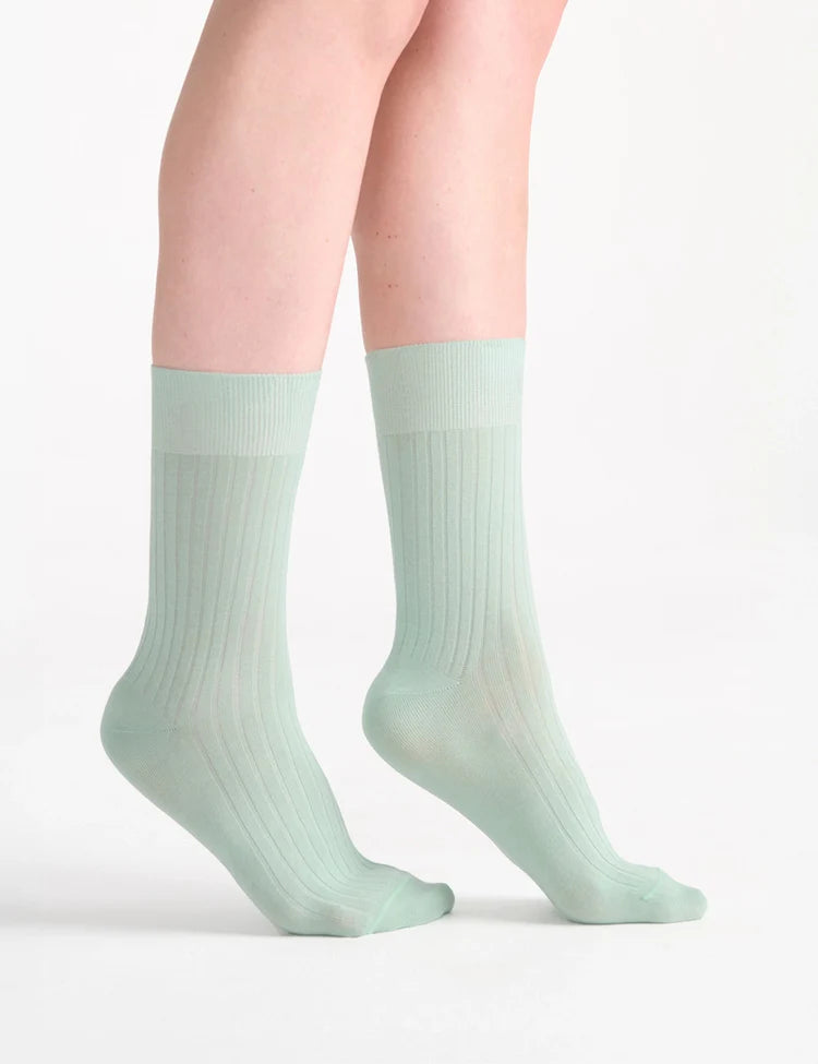IDA CLASSIC RIB CREW SOCK
