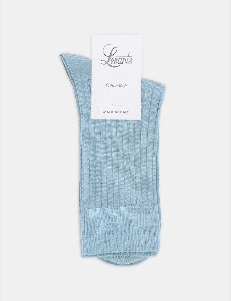 IDA CLASSIC RIB CREW SOCK