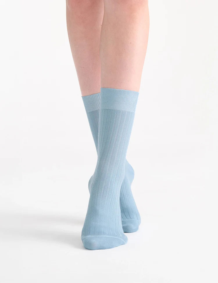 IDA CLASSIC RIB CREW SOCK