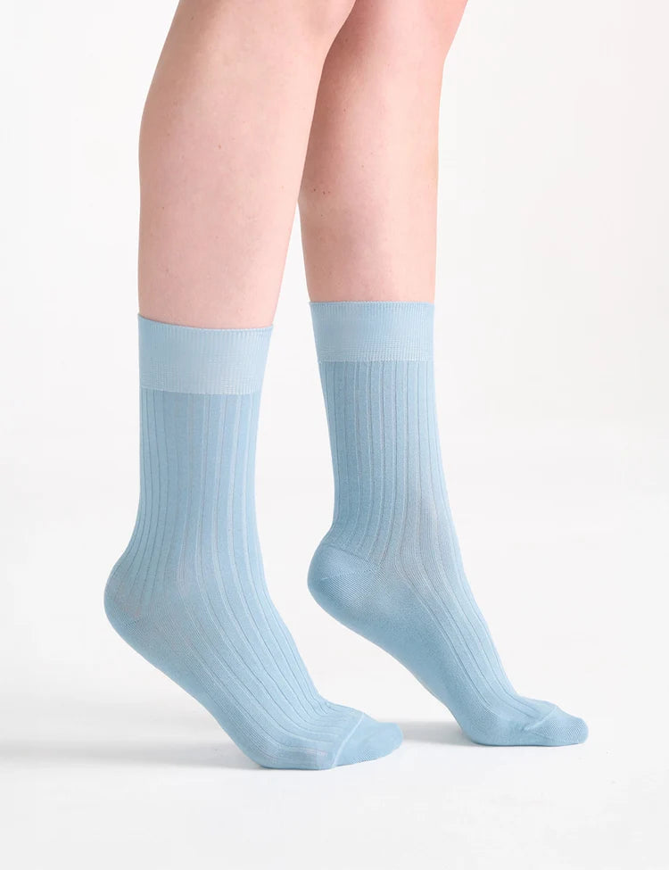 IDA CLASSIC RIB CREW SOCK