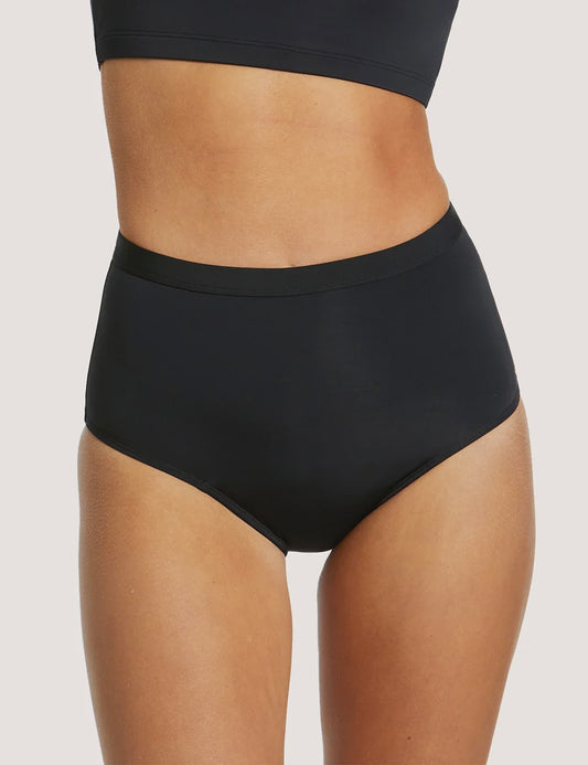 Adult Period Swim Full Brief - Black