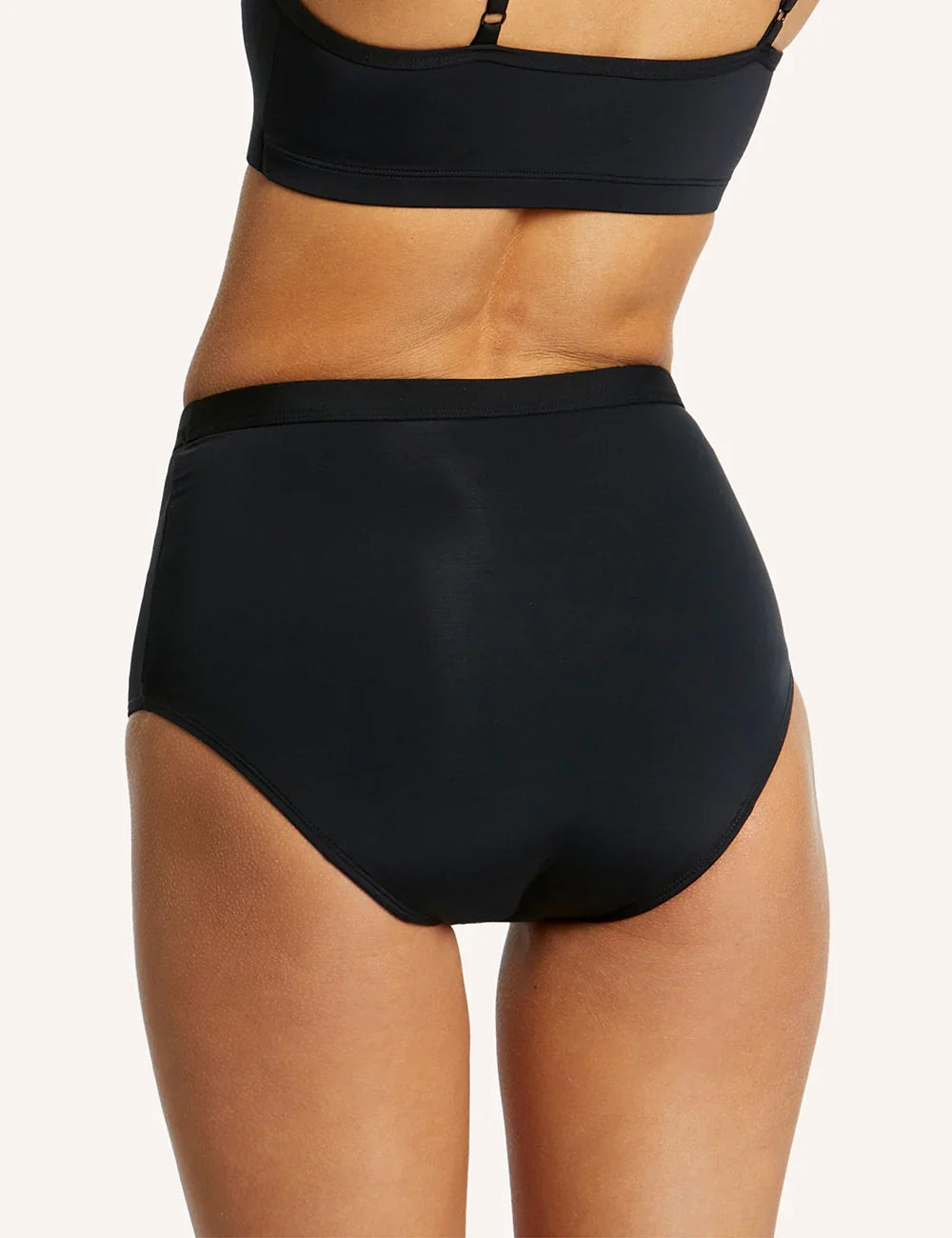 Adult Period Swim Full Brief - Black