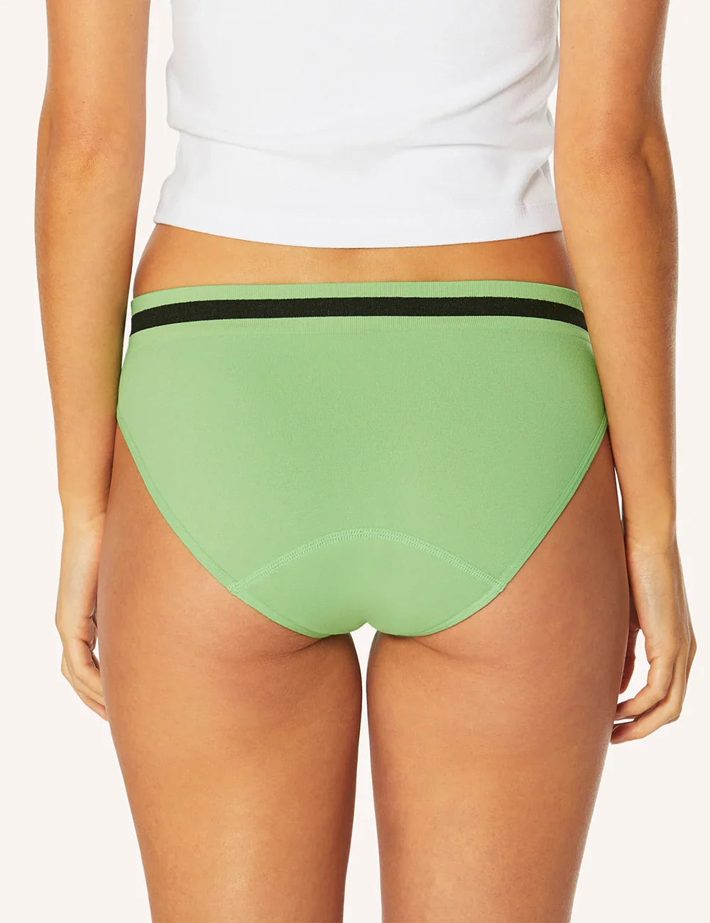Teens Side Seamfree Period Bikini Brief - Jade