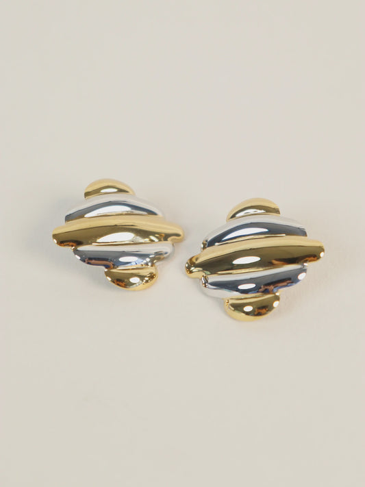 Croffle Statement Earrings